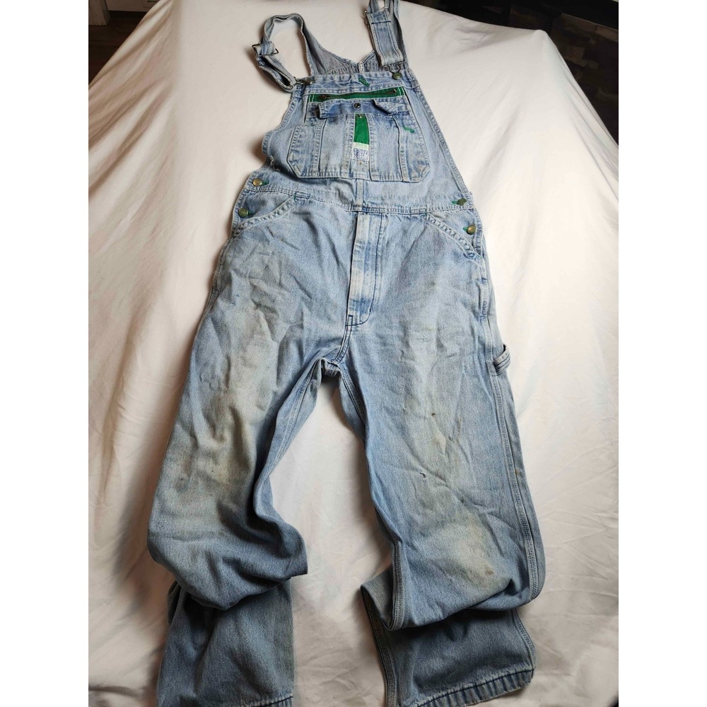 liberty Light Blue Denim Overalls